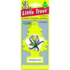 Little Trees Air Freshener - Vanillaroma 3 Pack