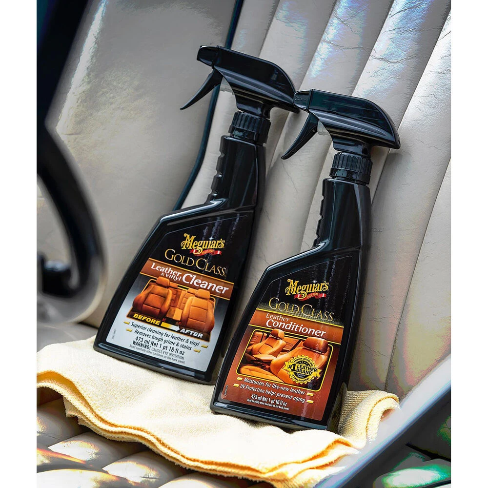 Meguiar's Gold Class Leather Conditioner 473mL 2 Meguiar's Gold Class Leather Conditioner 473mL - Image 2