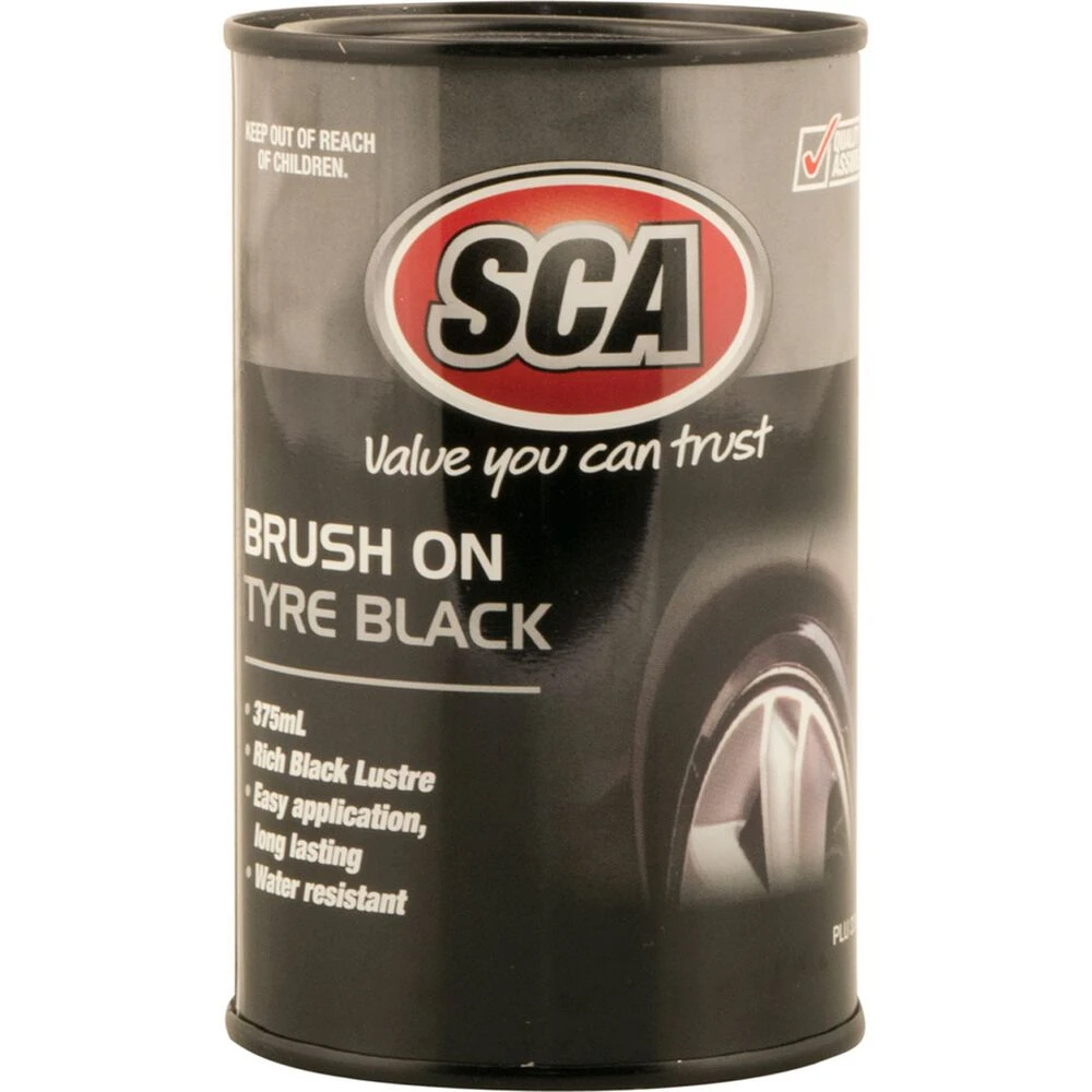 SCA Tyre Black 375mL 1 SCA Tyre Black 375mL