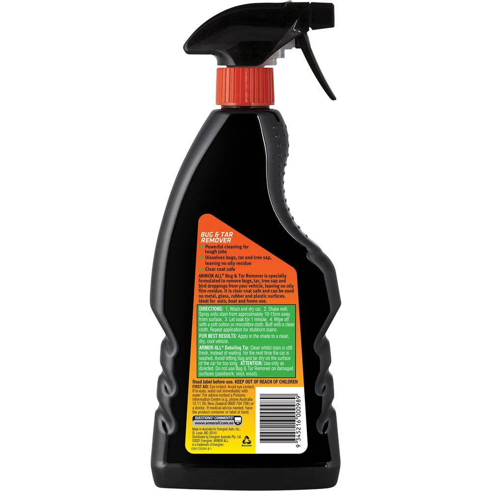 Armor All Bug & Tar Remover 500mL Armor All Bug & Tar Remover 500mL -Bowden's Own shop SCA 346107 00 hi res