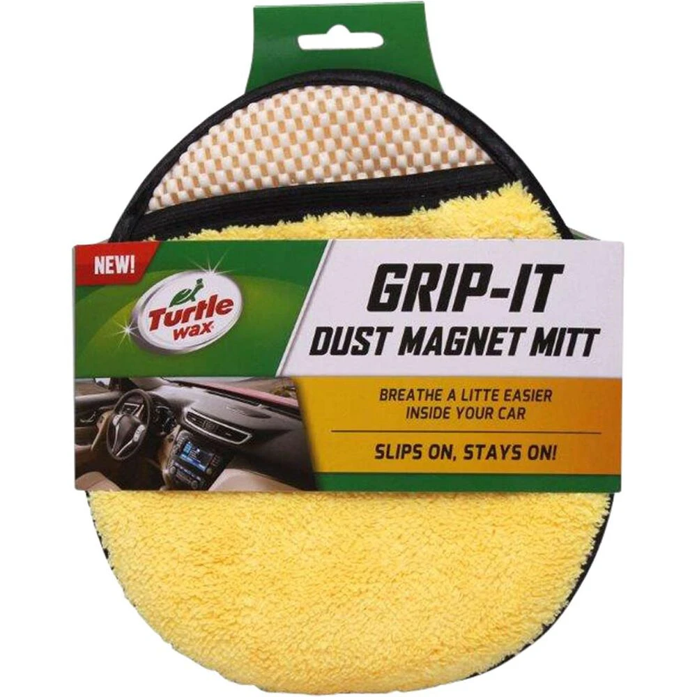 Turtle Wax Grip It Dust Magnet Mitt 1 Turtle Wax Grip It Dust Magnet Mitt