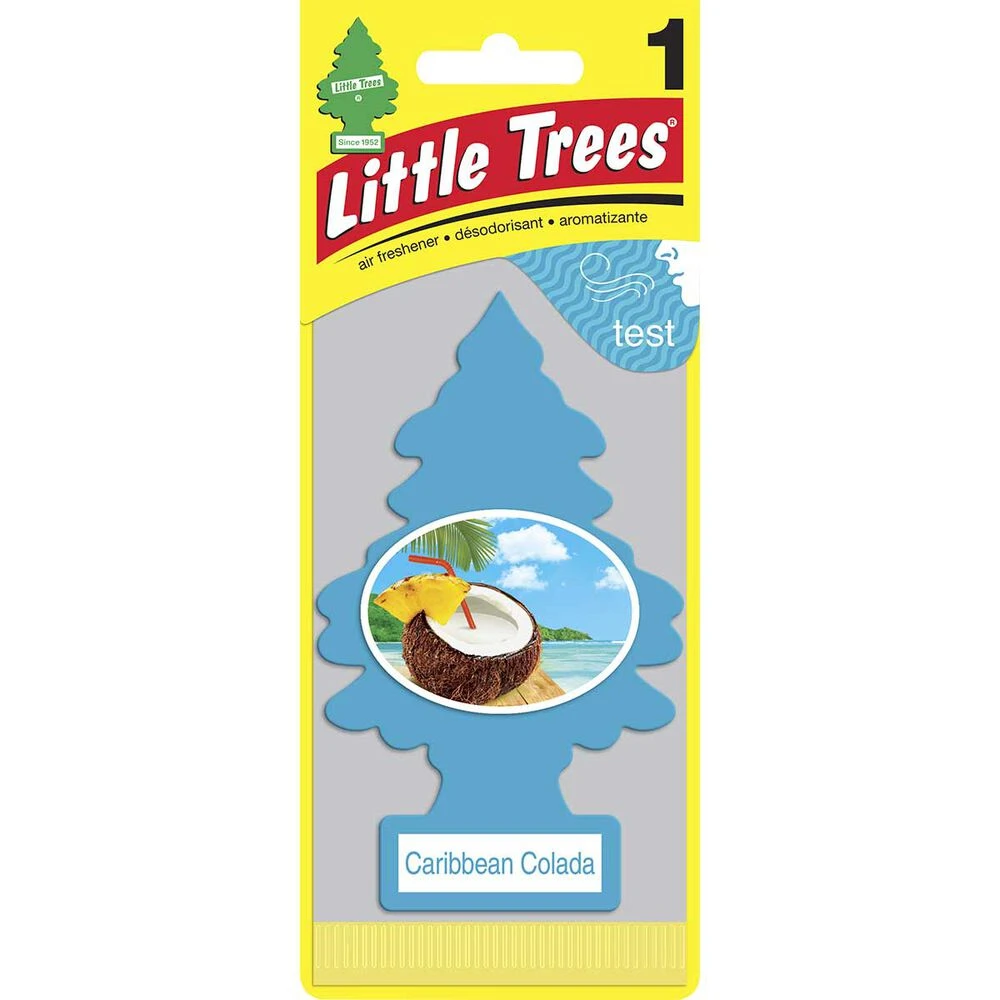 Little Trees Air Freshener - Caribbean Colada 1 Little Trees Air Freshener - Caribbean Colada