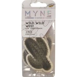 Myne Wild Air Freshener - Wild West, 4 Pack