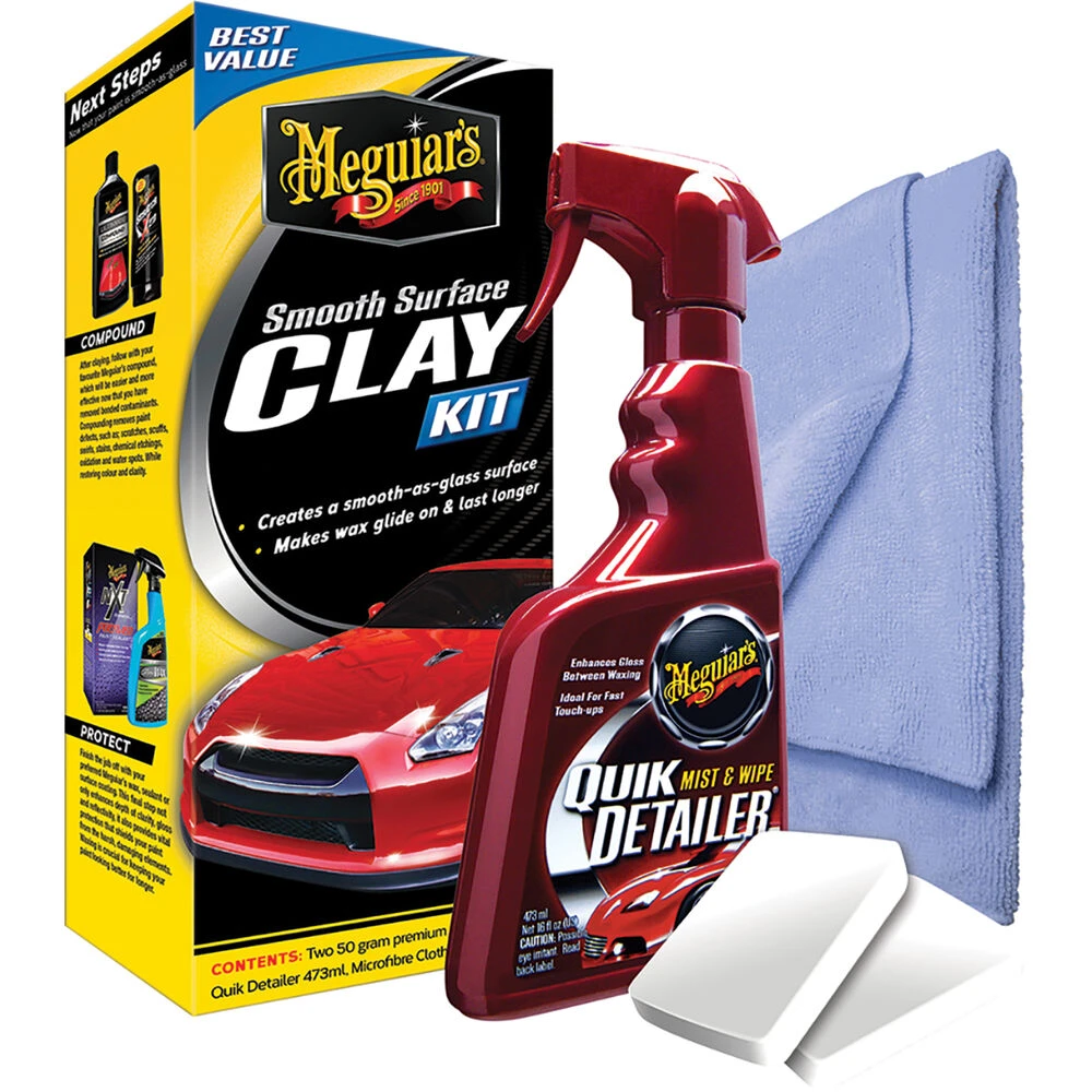 Meguiar's Smooth Surface Clay Bar Kit 2 Meguiar's Smooth Surface Clay Bar Kit - Image 2