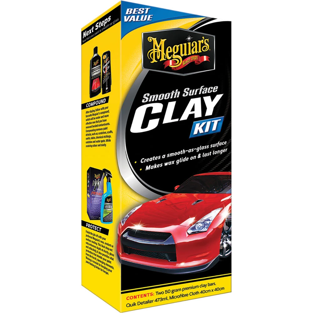 Meguiar's Smooth Surface Clay Bar Kit 1 Meguiar's Smooth Surface Clay Bar Kit