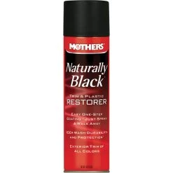Mothers Naturally Black Trim & Plastic Restorer Aerosol 300g