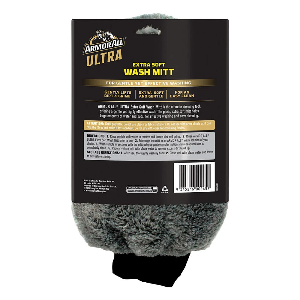 Armor All Ultra Extra Soft Lambswool Wash Mitt 2 Armor All Ultra Extra Soft Lambswool Wash Mitt - Image 2