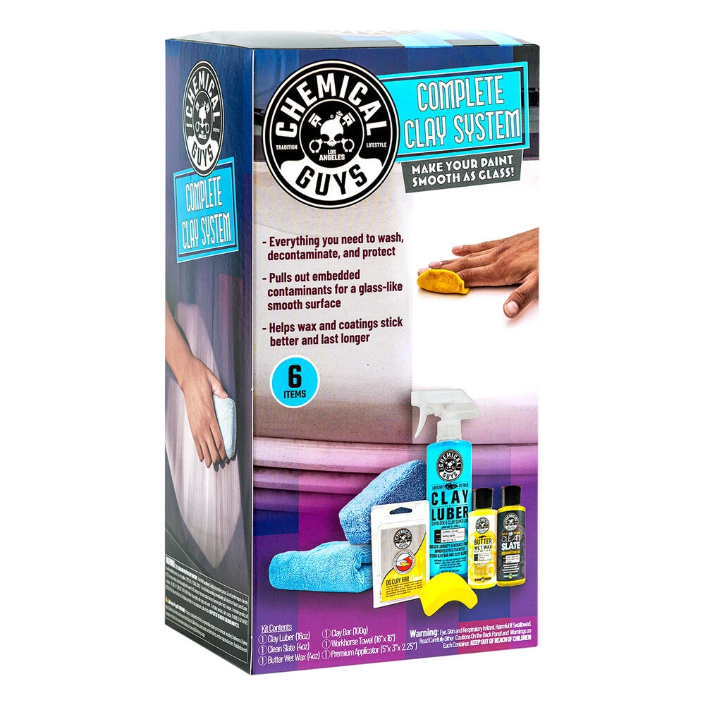 Chemical Guys Complete Clay System Kit 6 Piece 2 Chemical Guys Complete Clay System Kit 6 Piece - Image 2