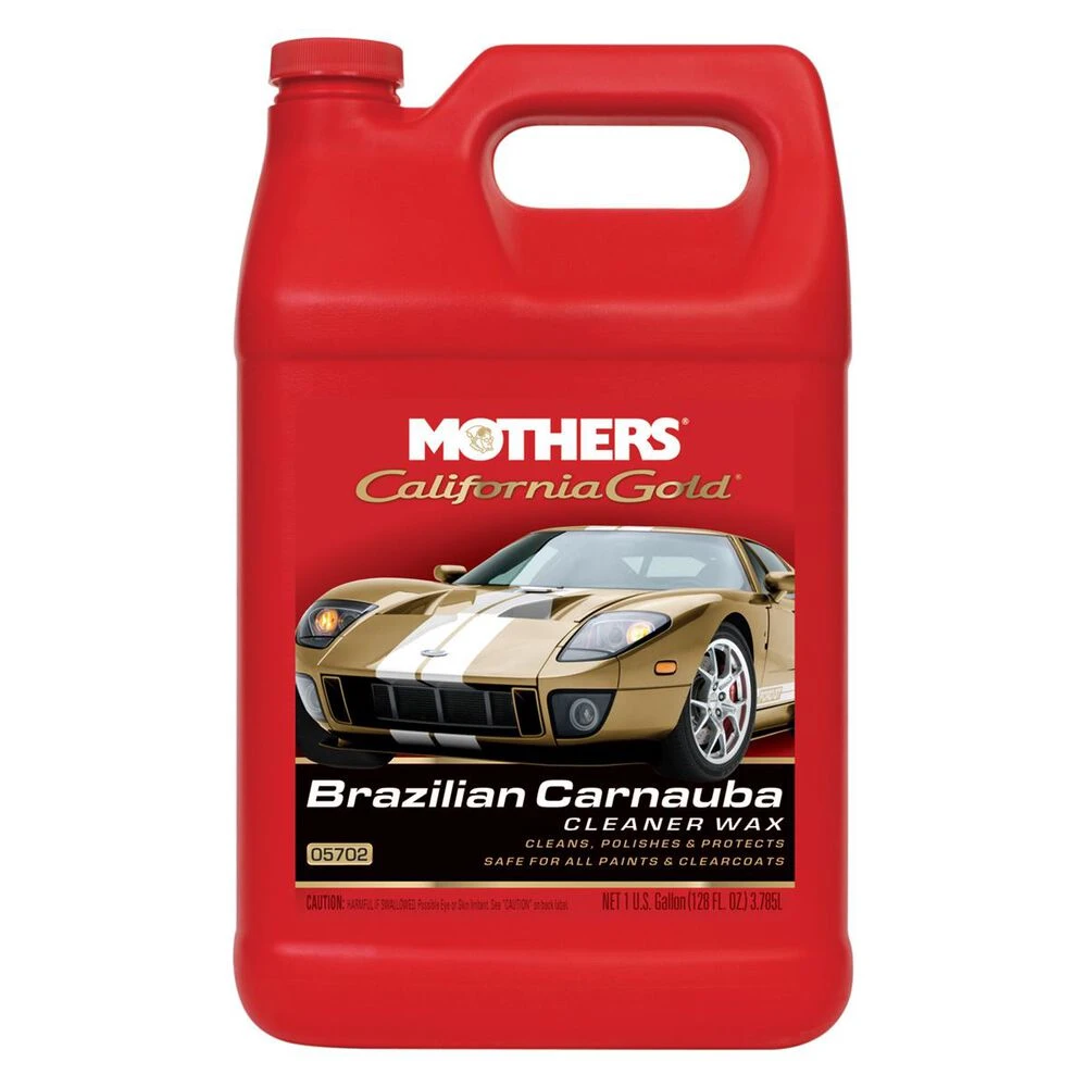 Mothers California Gold Brazilian Carnauba Cleaner Wax - 3.78L, 655702 1 Mothers California Gold Brazilian Carnauba Cleaner Wax - 3.78L, 655702
